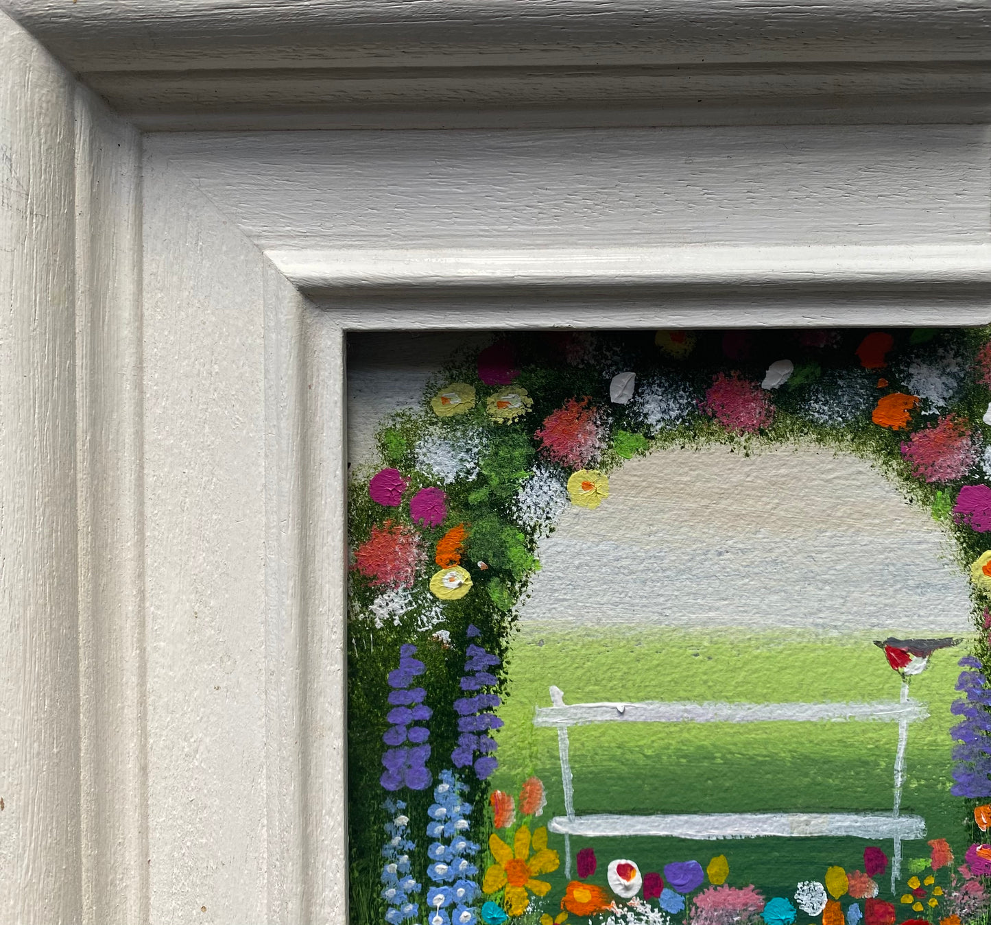 Under The Floral Arch ( personalised painting opportunity)