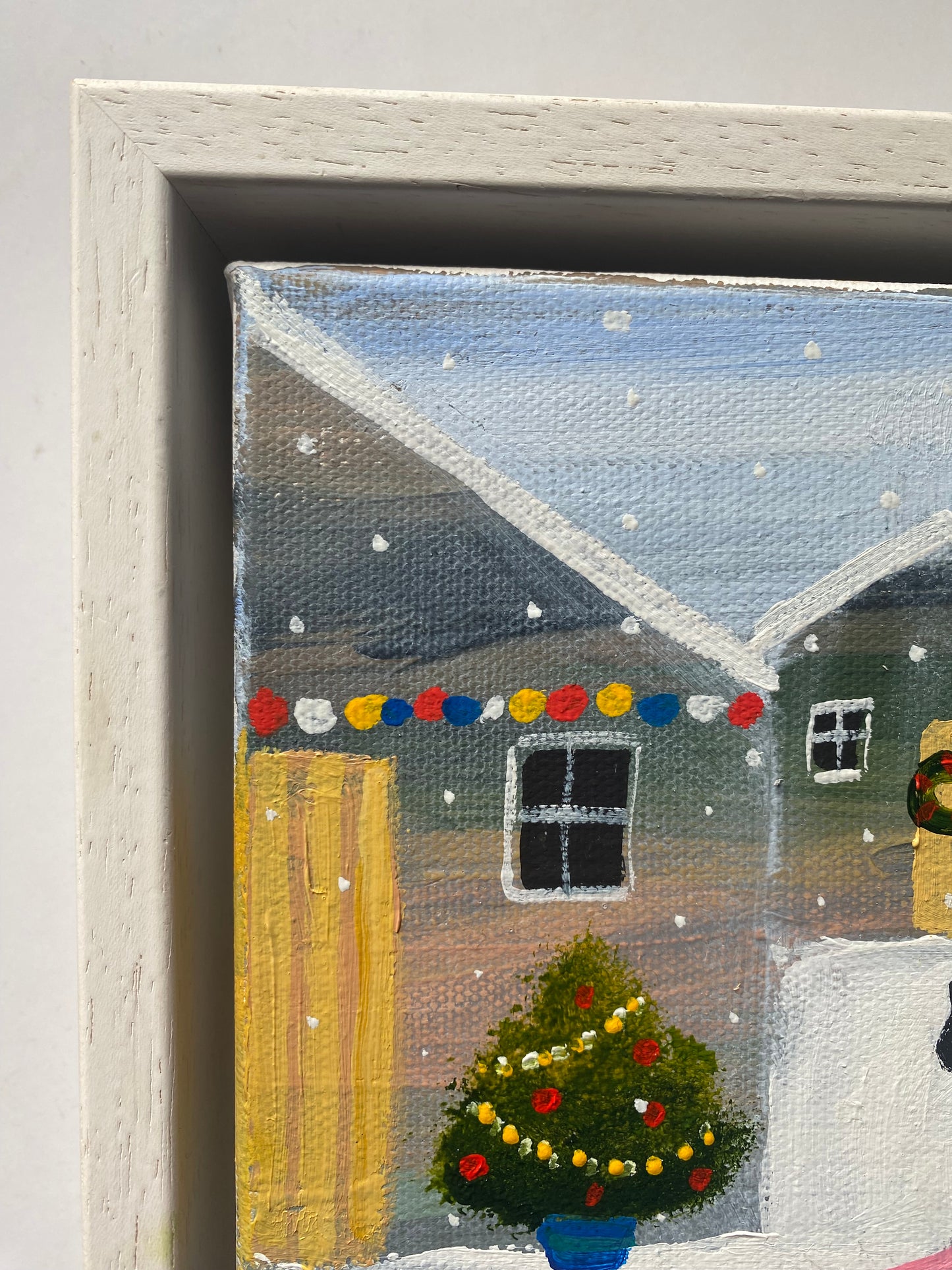 Out In Her Pink Dressing Gown