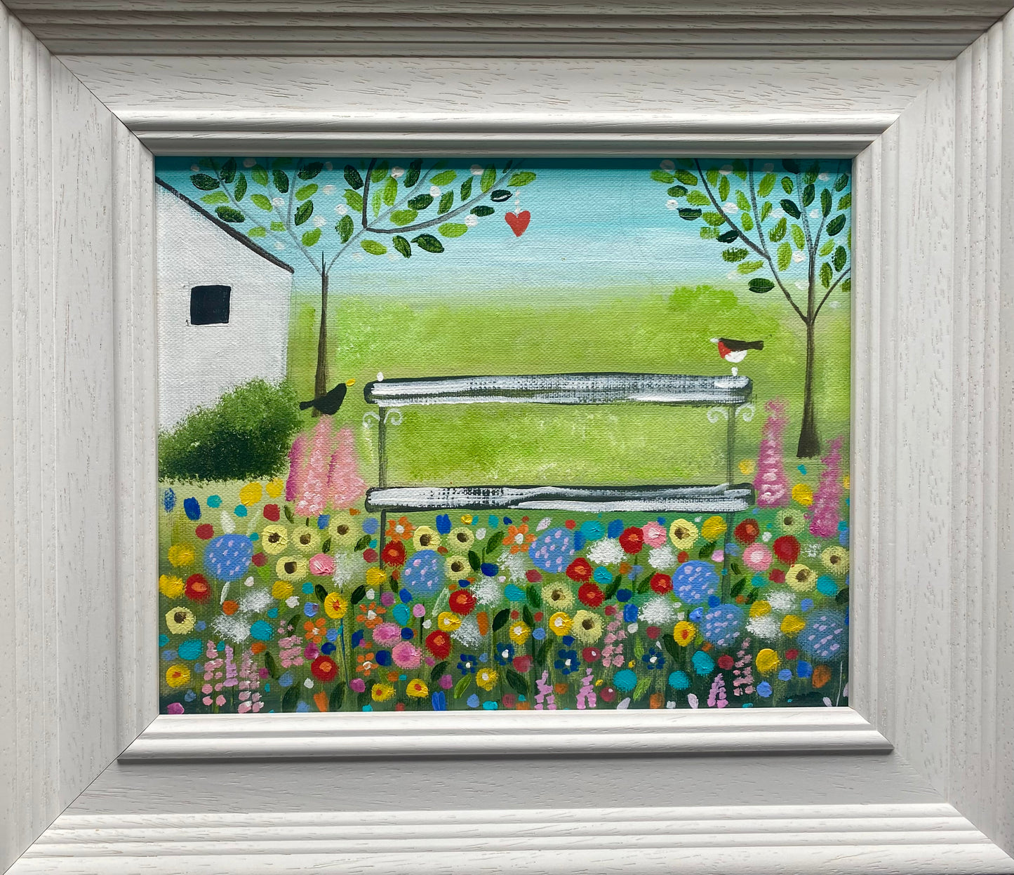 A Bench For Three ( personalised painting opportunity)