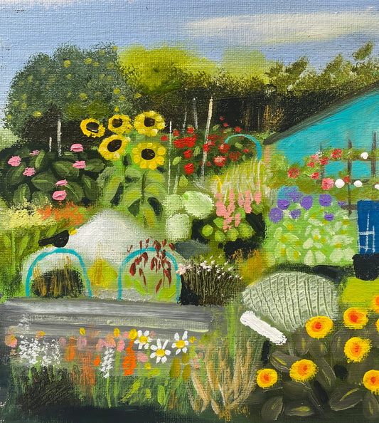Turquoise Shed