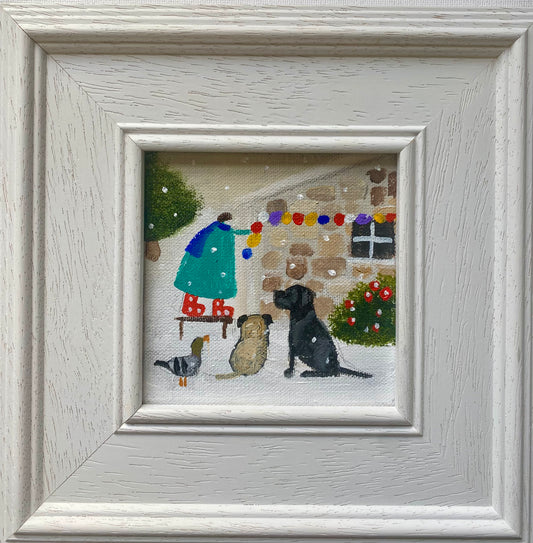 Overseeing The Decorations