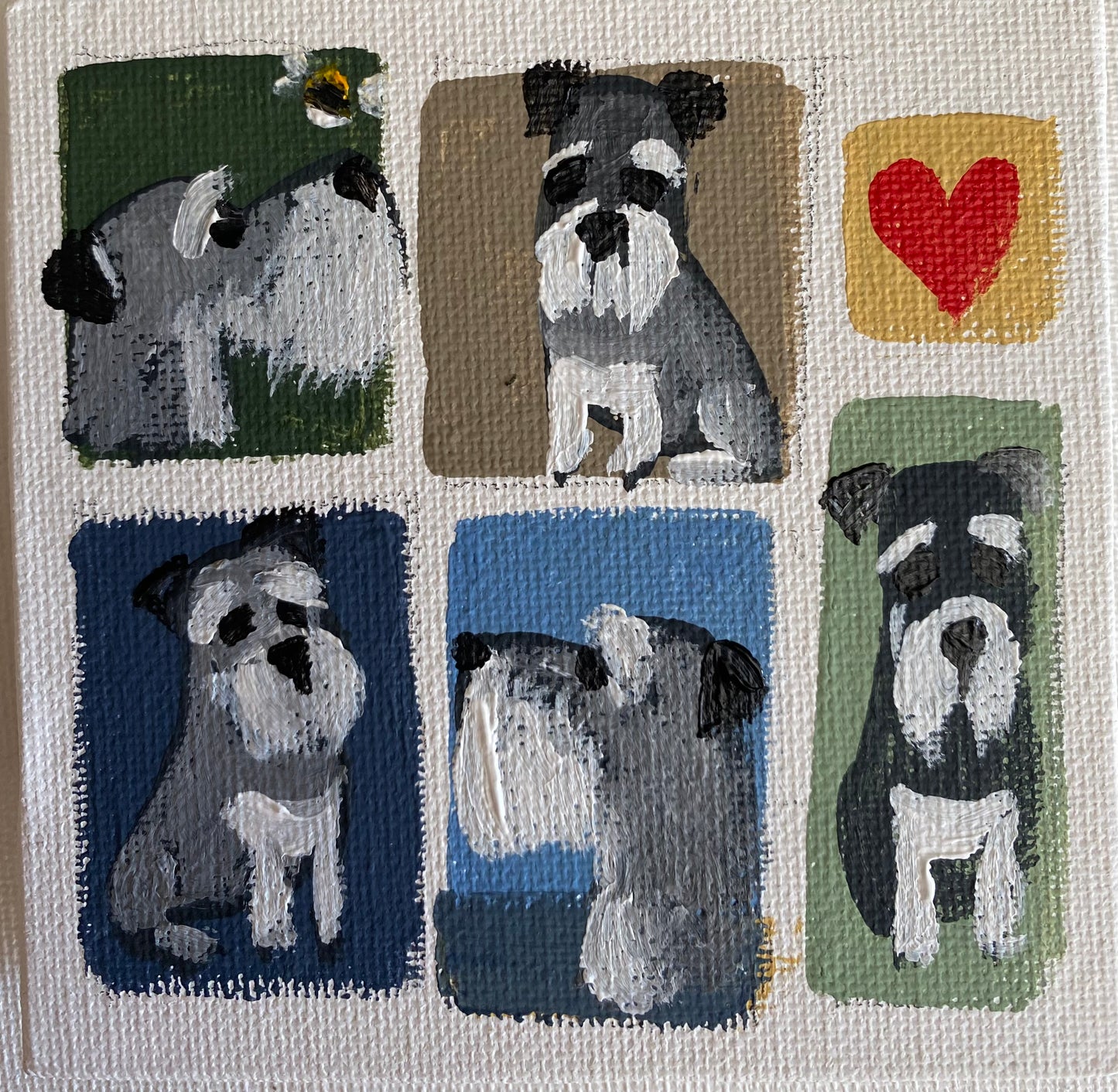 Patchwork Schnauzer