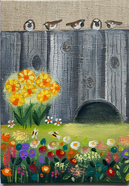 Watching The Bees ( personalised painting opportunity)