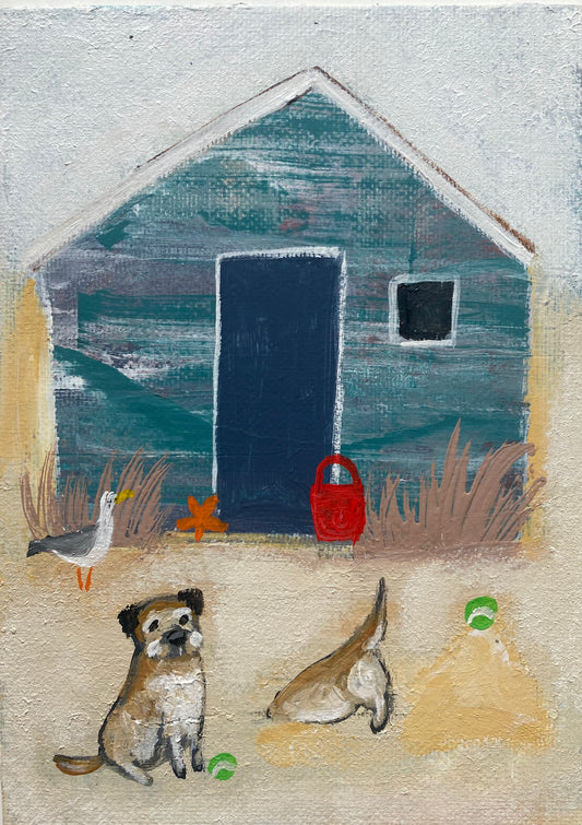 Digging By The Old Shed