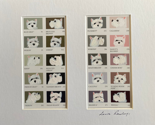 Westie Colour Chart