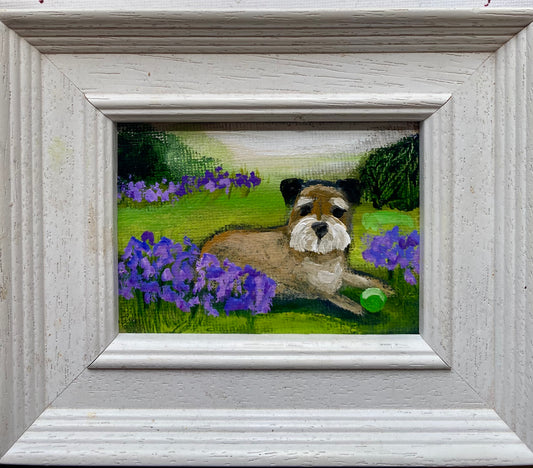 A Quick Rest Among the Bluebells
