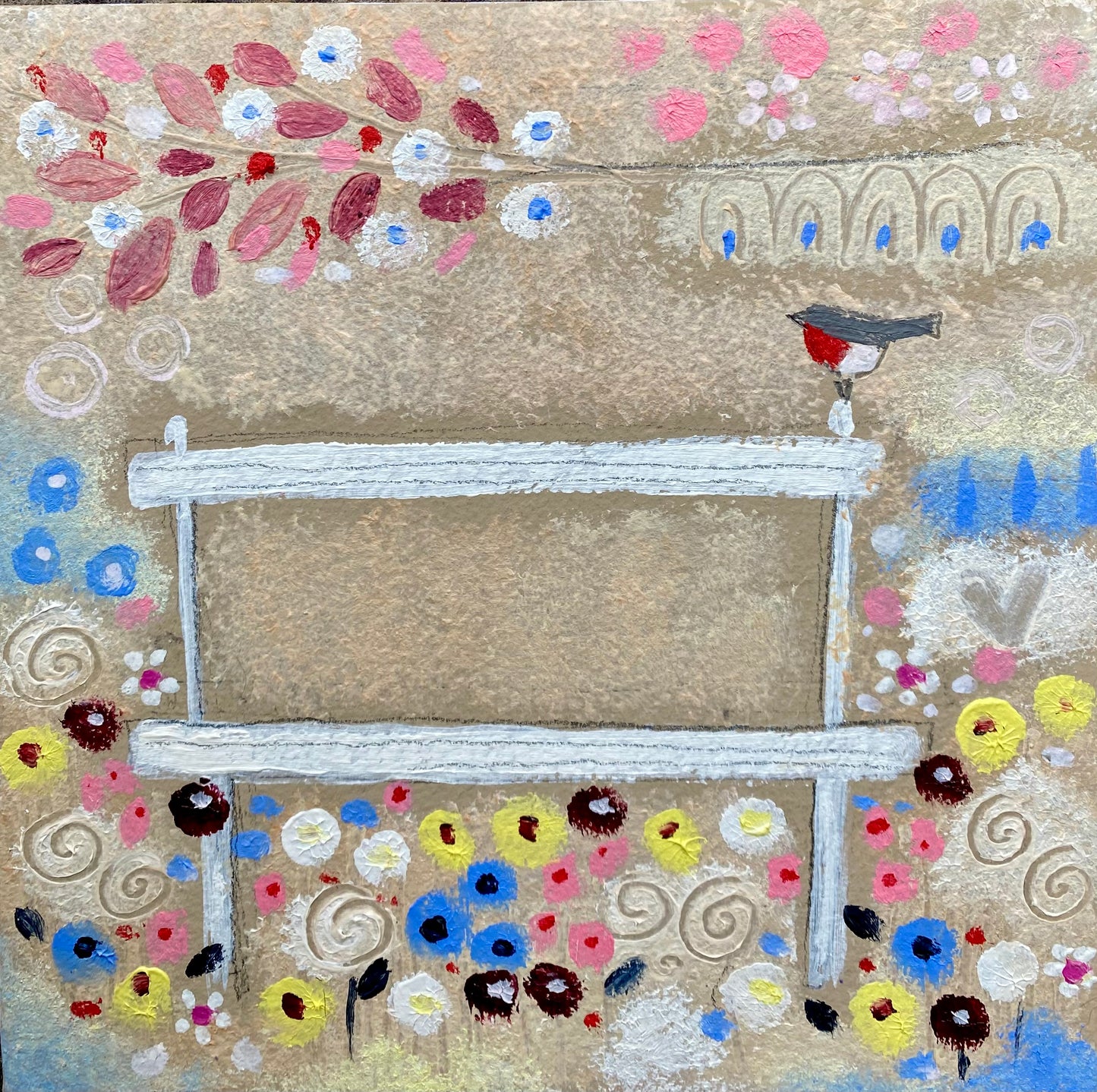 Summer Bench ( personalised painting opportunity)