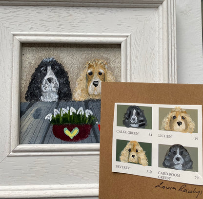 Spaniels and Snowdrops