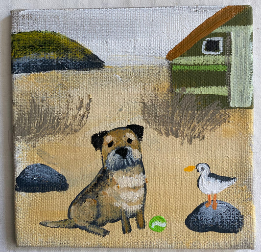 Henry By His Hut