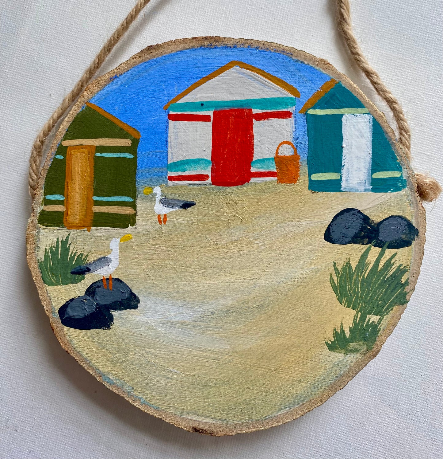 Three Huts ( add one dog)