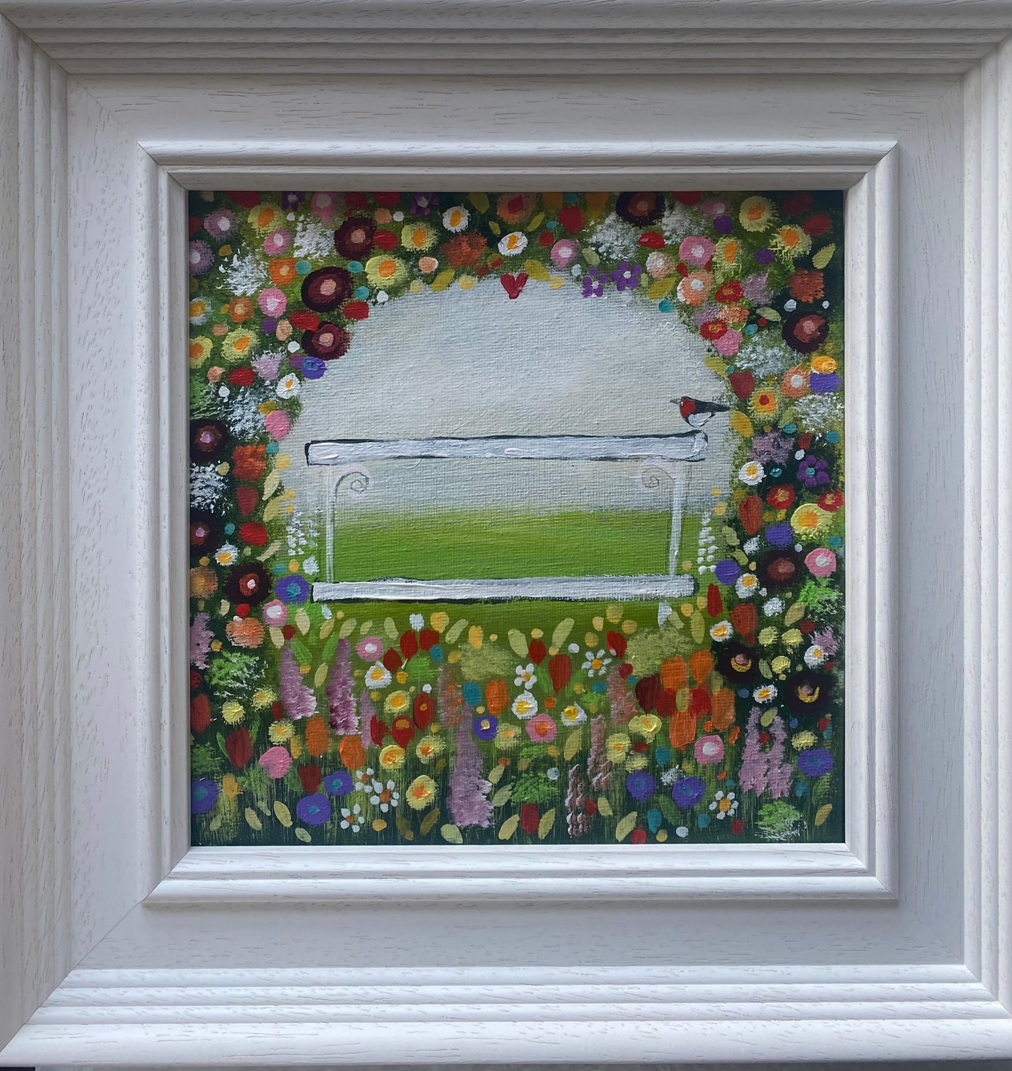 A Bench For Three ( personalised painting opportunity)