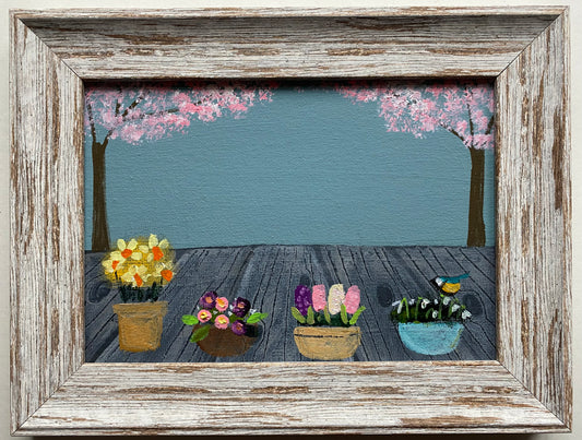 Spring Table ( personalised painting opportunity)
