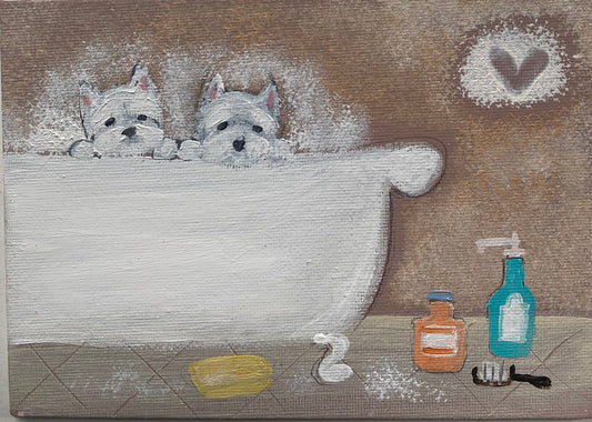 Westie Washday