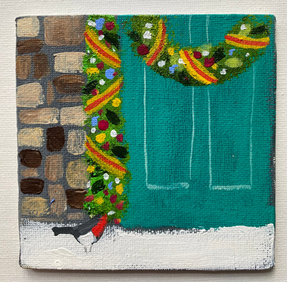 Teal Door ( commission opportunity)