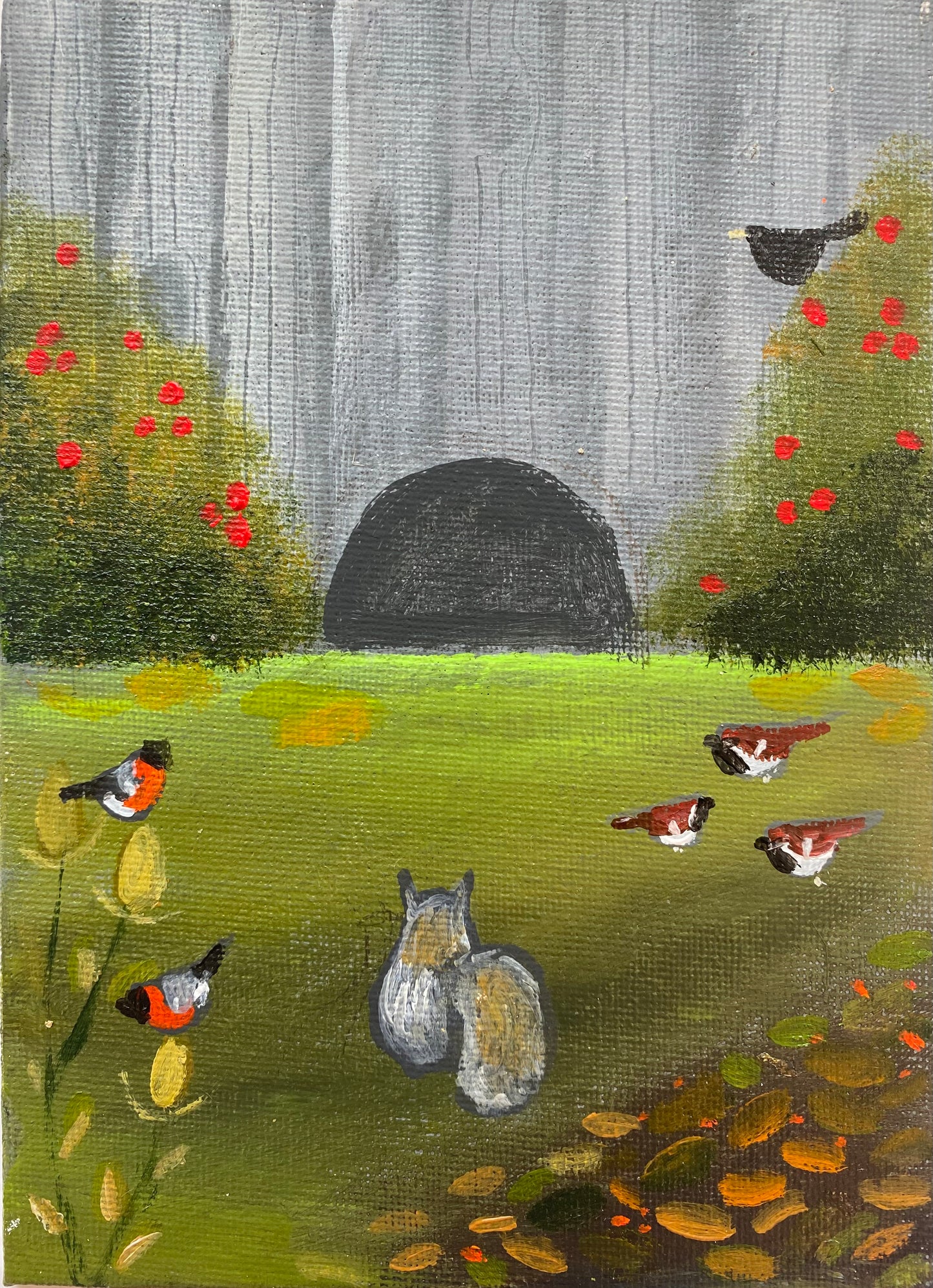 Hello Mr Squirrel ( personalised painting opportunity)