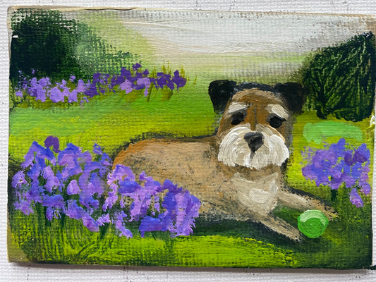 A Quick Rest Among the Bluebells