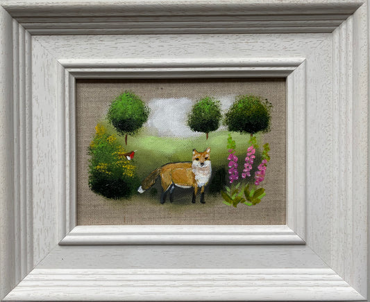 A Fox Strolled By