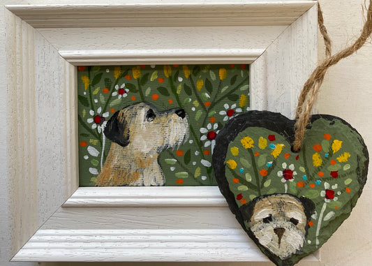 Biscuit In The Flowers