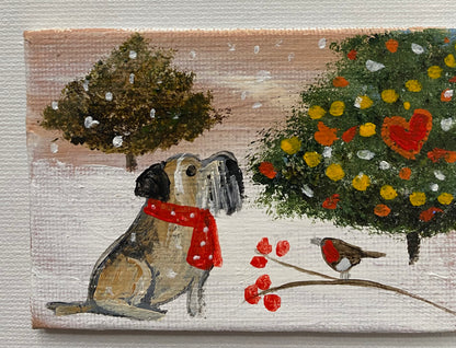 Mom Decorated The Outside Tree