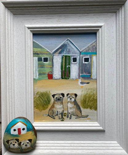 Boys At The Beach Huts