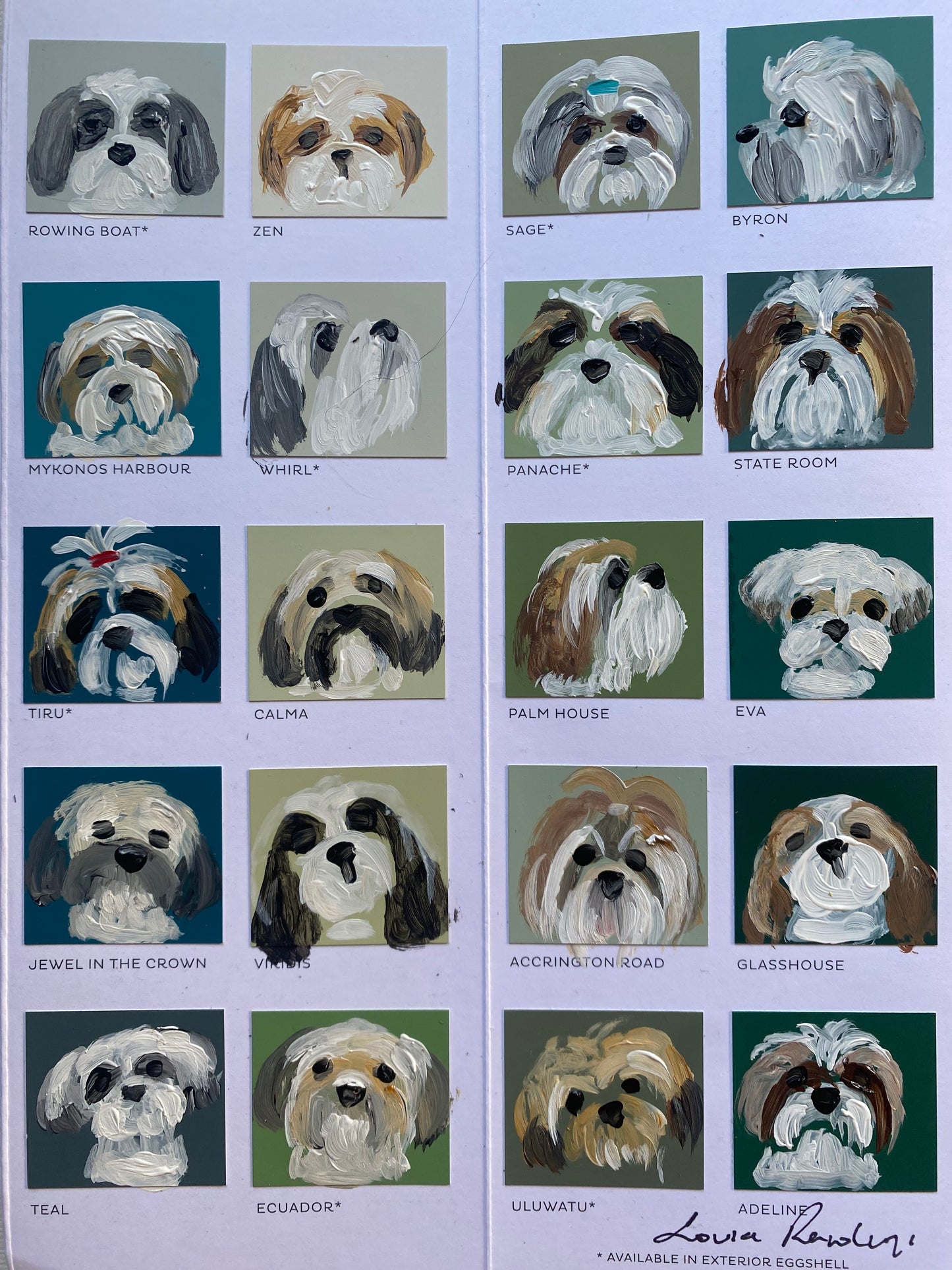 Shih Tzu Bingo