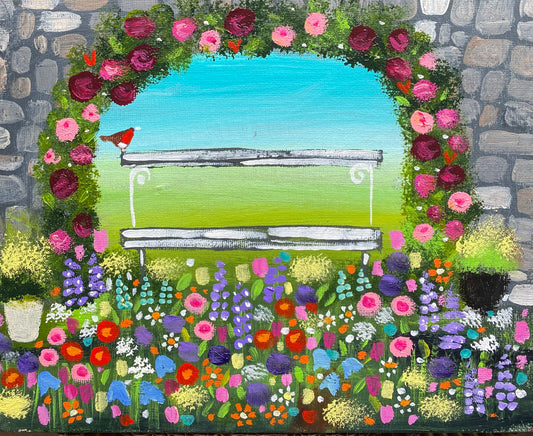 Under The Rose Archway ( commission opportunity)