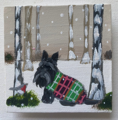 Hamish In His Smashing Coat