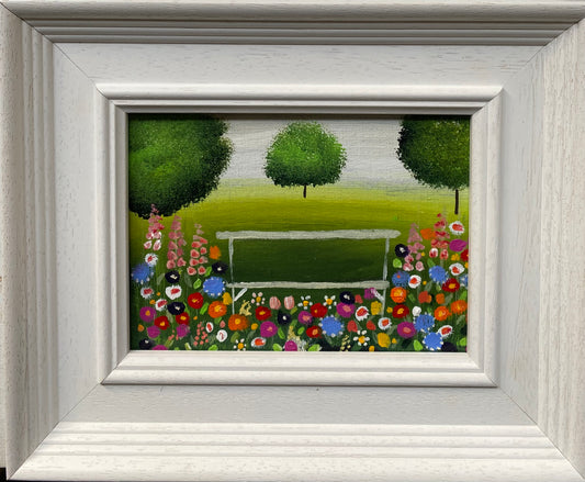 Summer Bench For Two ( personalised painting opportunity)