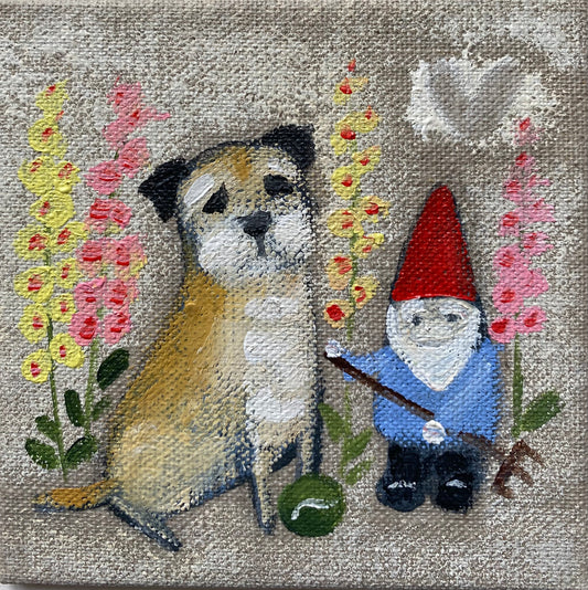 Norman And  His Gnome Friend
