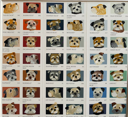 Border Colour Chart