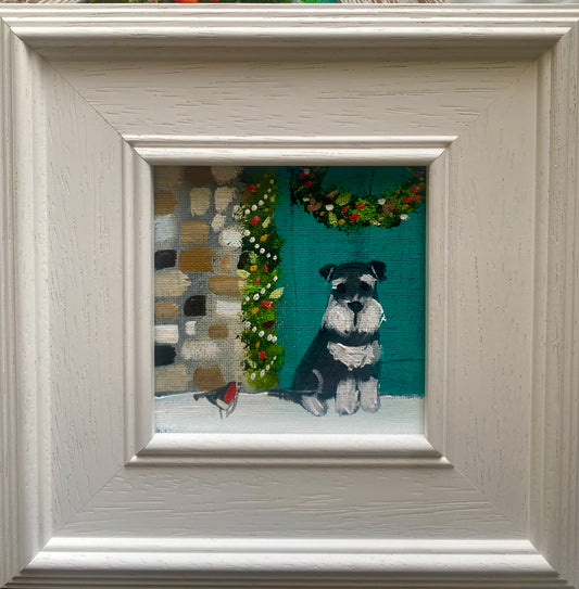 Grumpy Dave Waiting By The Door