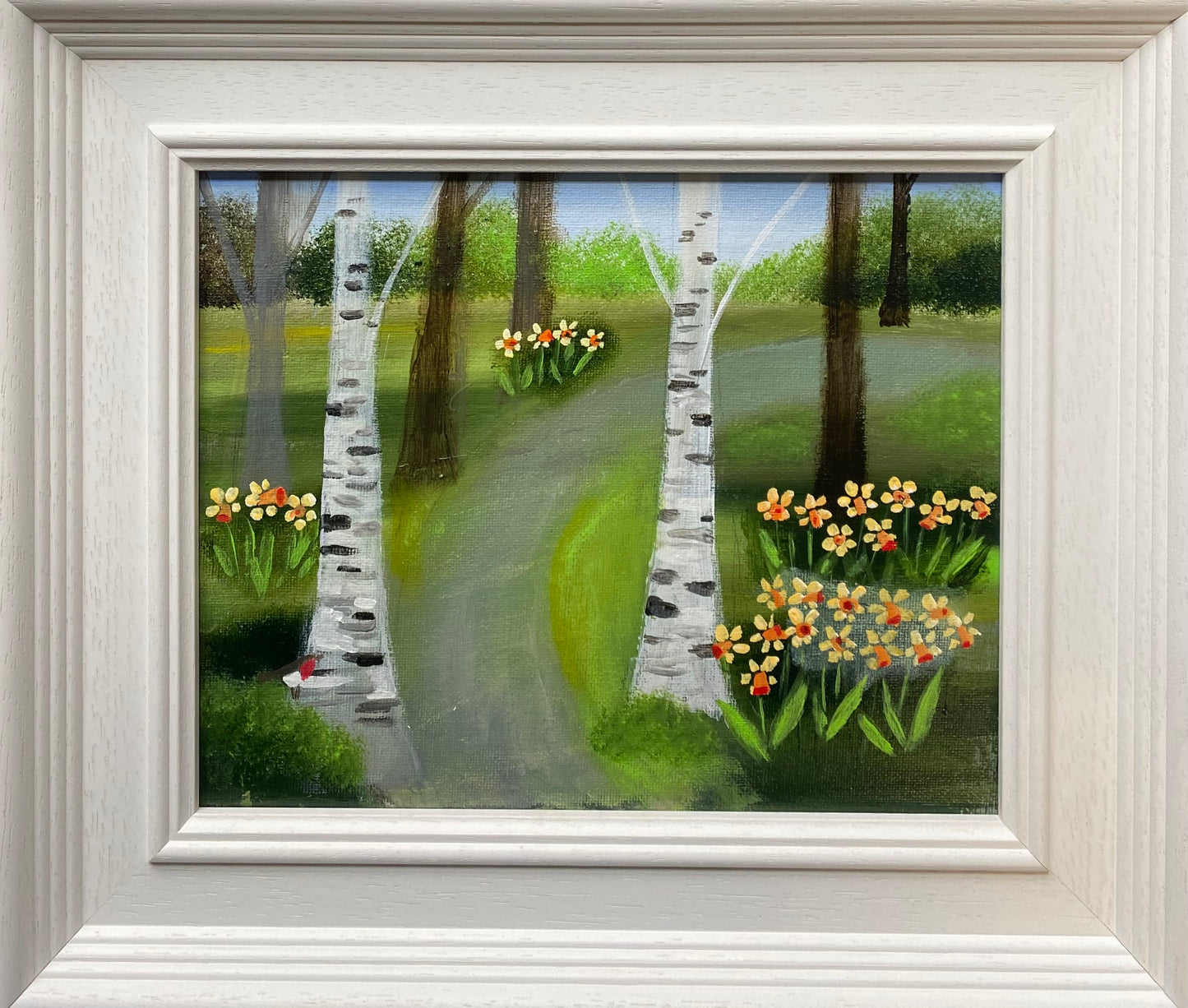 A Walk Through Daffodil Wood ( personalised painting opportunity)