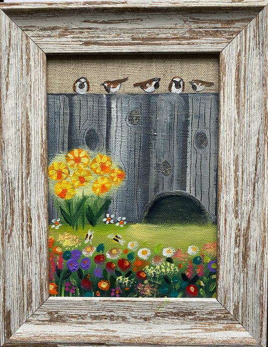 Watching The Bees ( personalised painting opportunity)