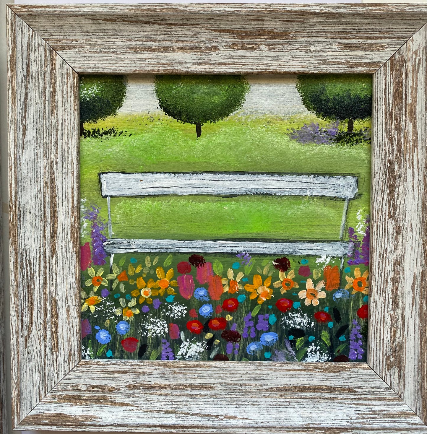 ‘Floral Bench’ ( add your own)