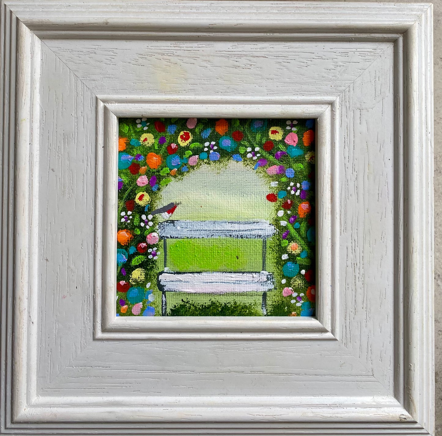 Under The Floral Arch ( personalised painting opportunity)