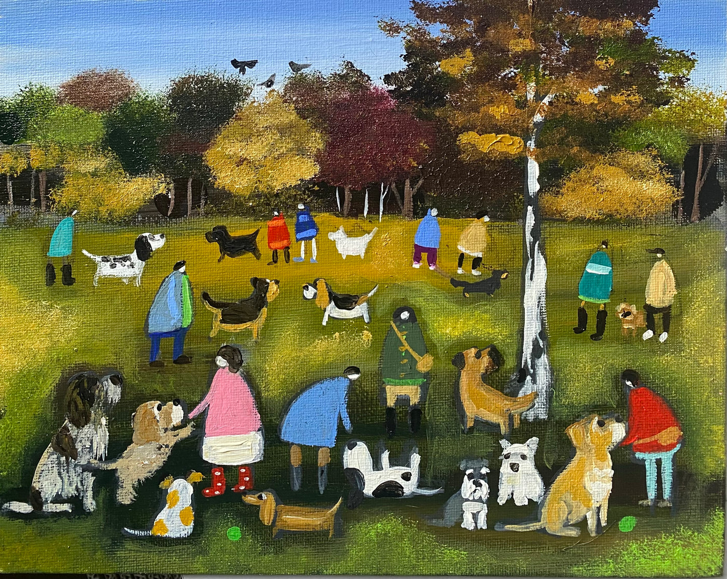 A Busy November Morning