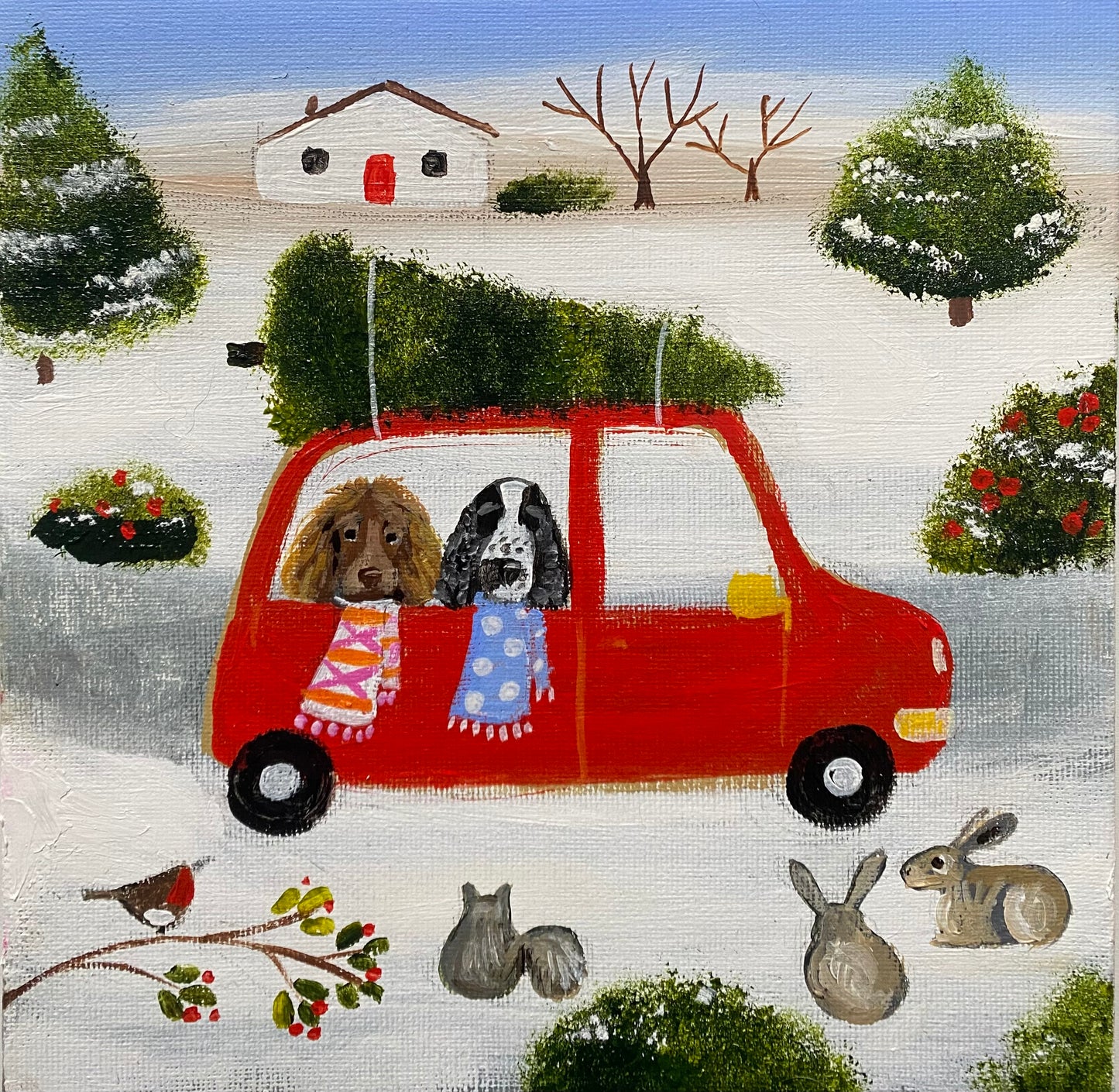 Collecting The Tree With Ruby and Frank ( customer commission)