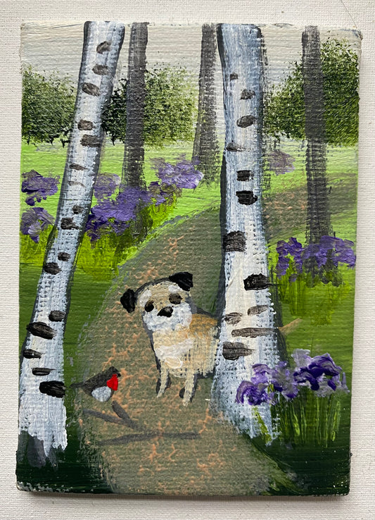 Bluebell Peeping
