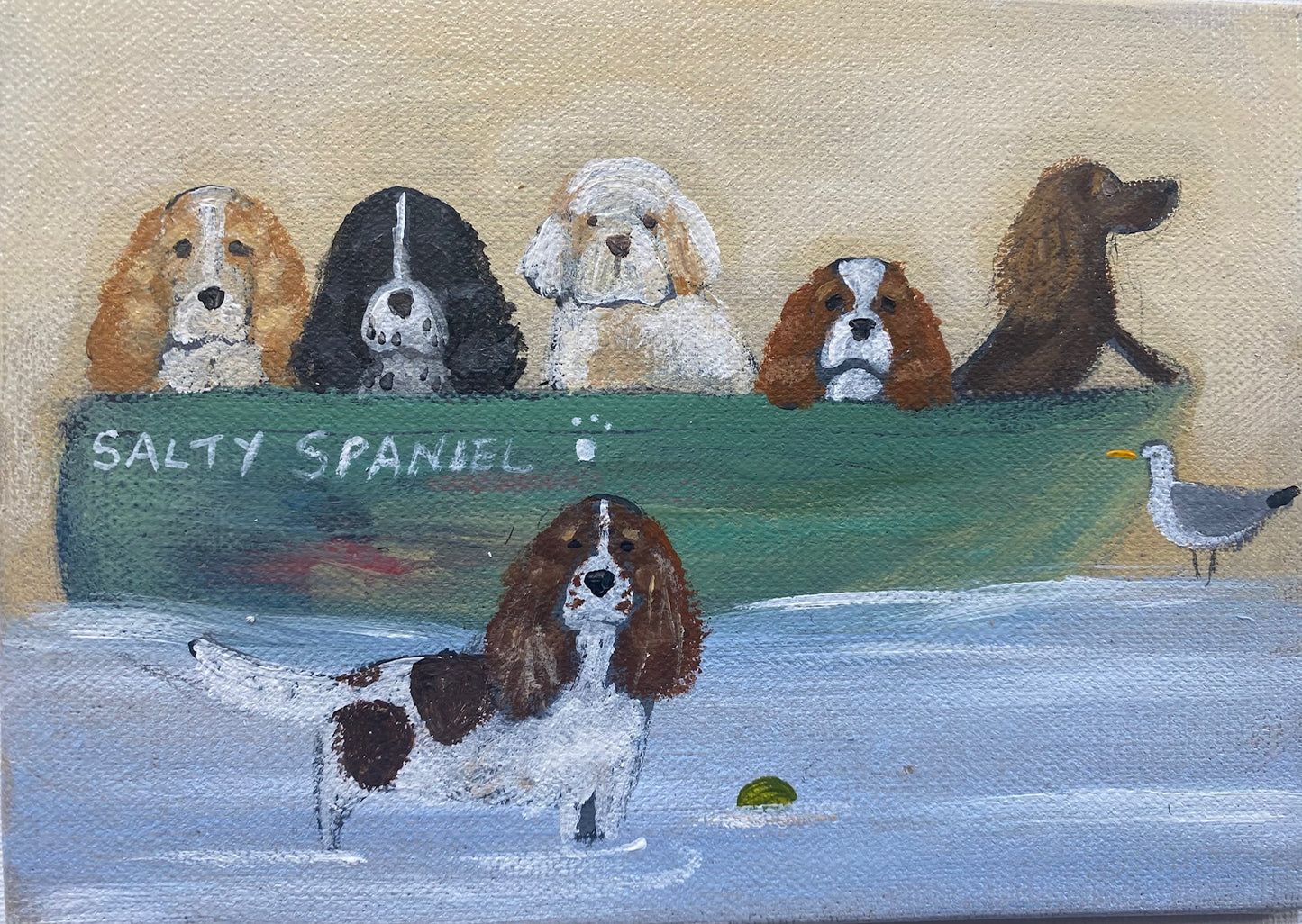 All Aboard the Salty Spaniel