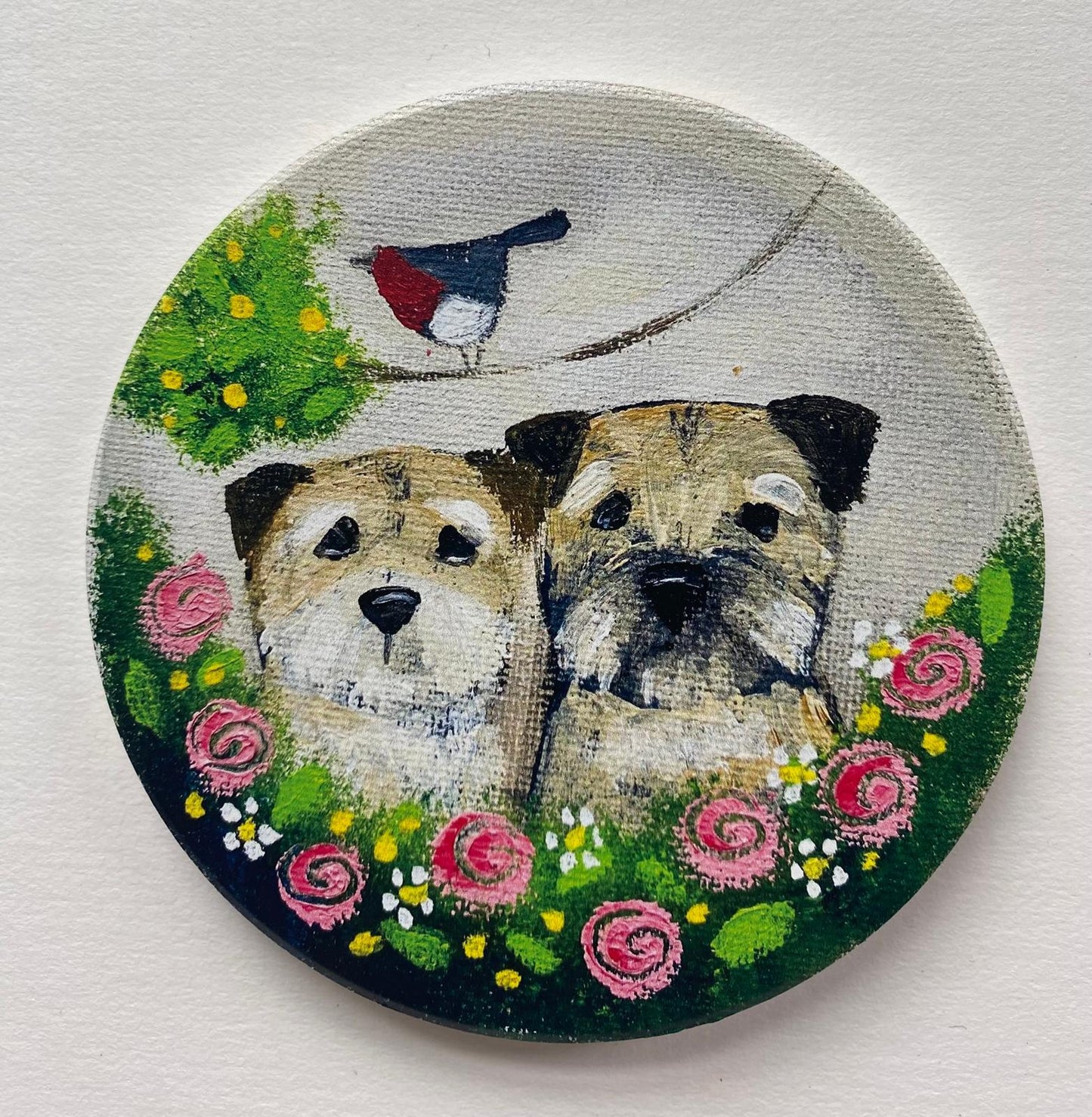 Toby & Bruce- Ceramic Coaster